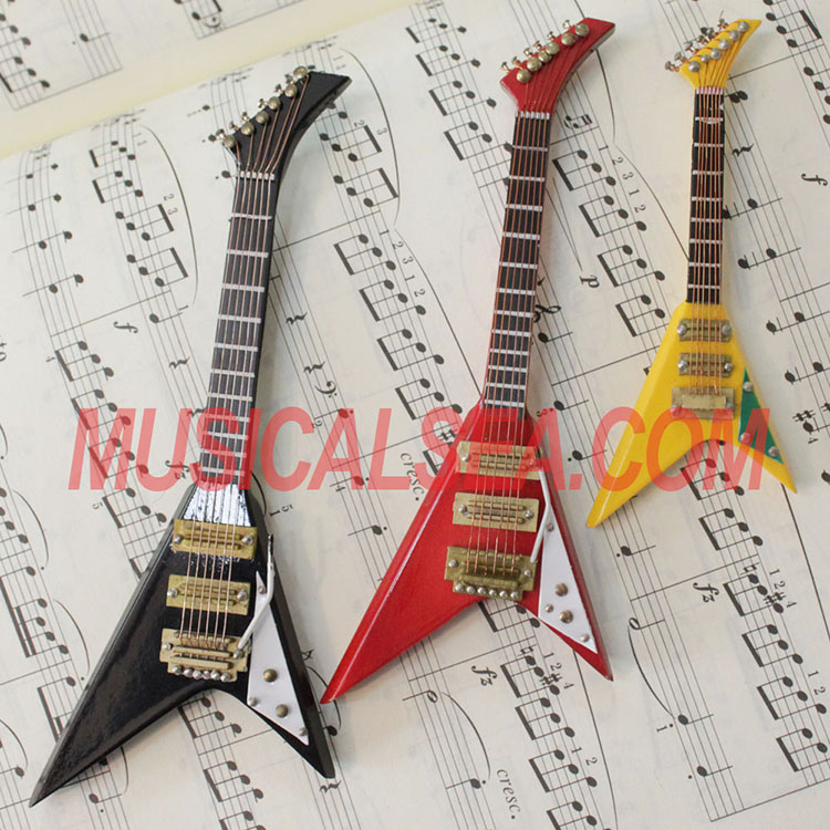 Miniature shaped electric guitar/ replicas gu